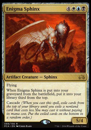 Enigma Sphinx (Planechase Anthology decks) Trading Card