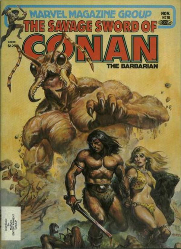 The Savage Sword of Conan #70
