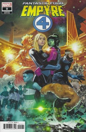 Empyre: Fantastic Four #0 (Silva Variant)