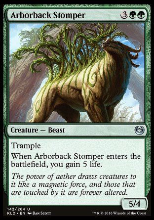 Arborback Stomper (Kaladesh) Trading Card