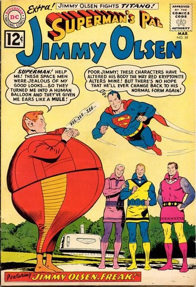 Superman's Pal, Jimmy Olsen #59 Comic