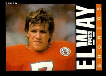 John Elway 1985 Topps #238 Sports Card