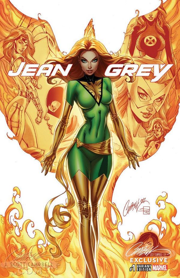 Jean Grey #1 (JScottCampbell.com Edition B)