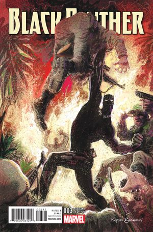 Black Panther #3 (Baker Variant)