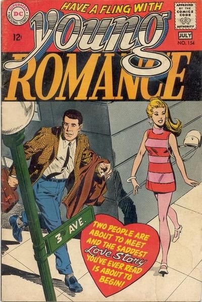 Young Romance #154 Comic