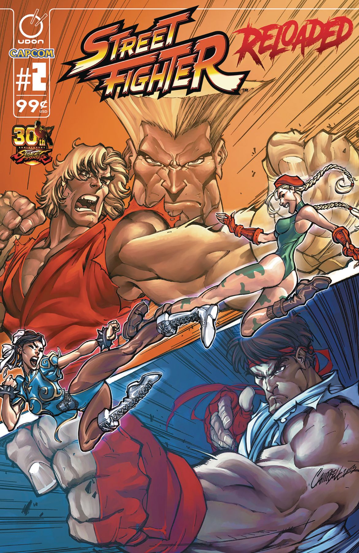 Street Fighter: Reloaded #2 Comic