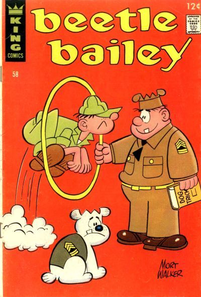Beetle Bailey #58 Comic