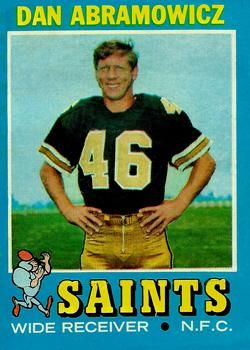 1971 Topps Regular (Football) Card# 99 Ernie Wright of the