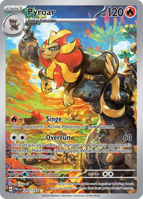 Pyroar (200/193) - Paldea Evolved