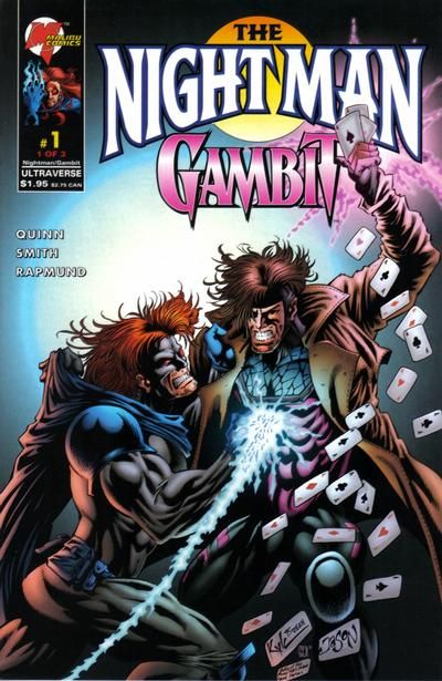 Night Man/Gambit #1 Comic