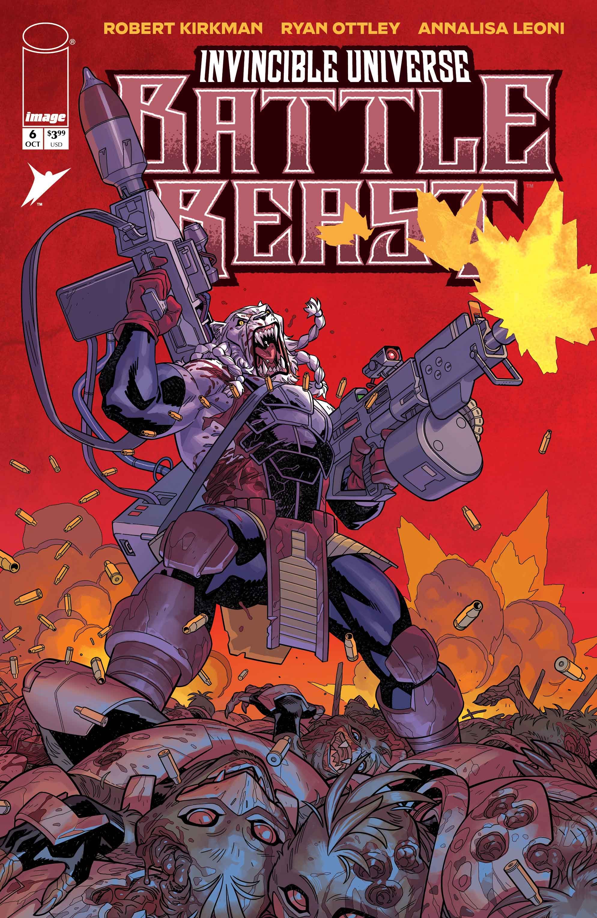 Invincible Universe: Battle Beast #6 (Cvr D Inc 1:25 Cory Walker & Lorenzo De Felici Variant) Comic