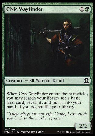 Civic Wayfinder (Eternal Masters) Trading Card