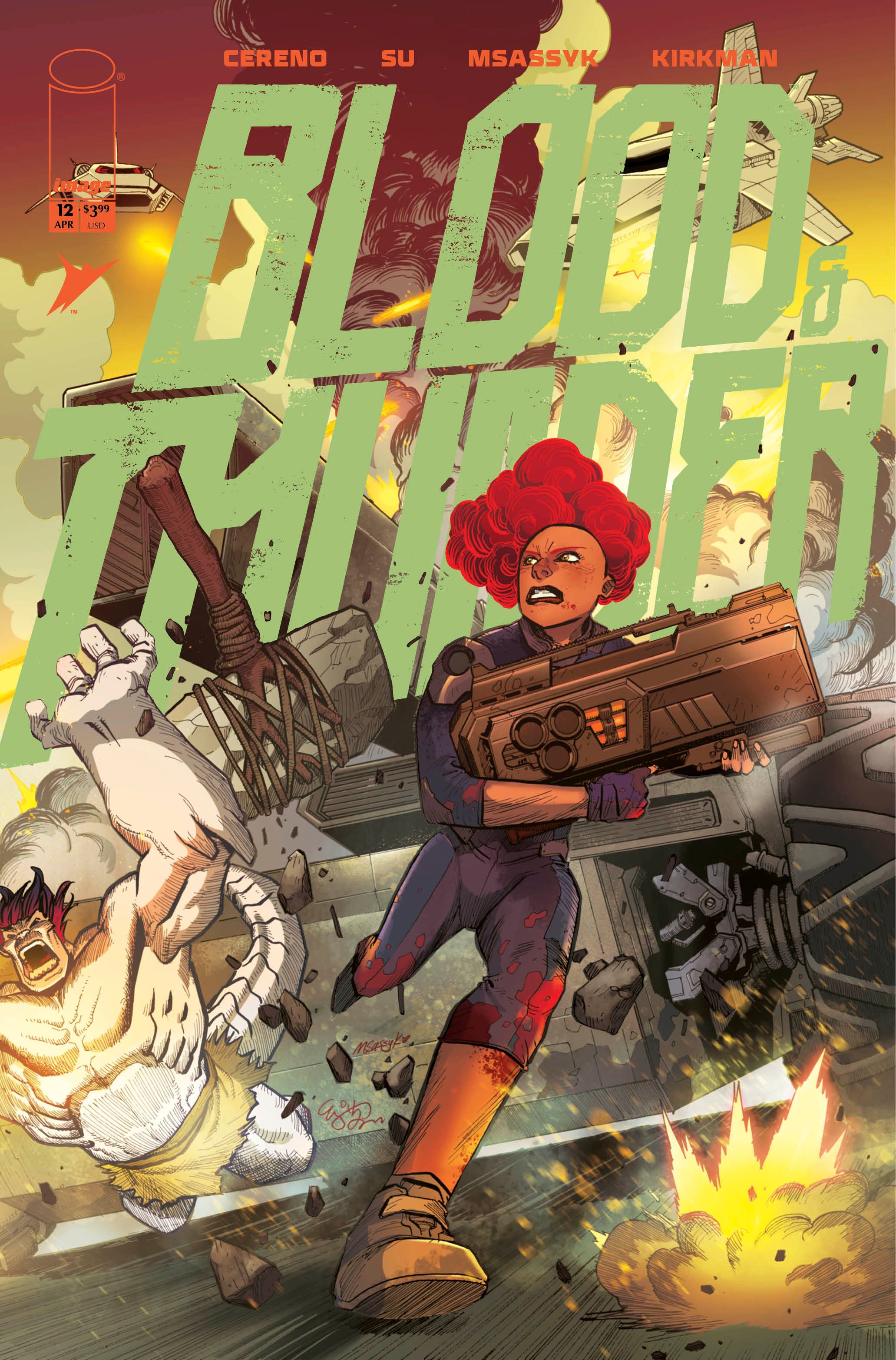 Blood & Thunder #12 Comic
