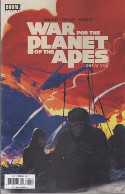 War For The Planet of the Apes #1 Comic