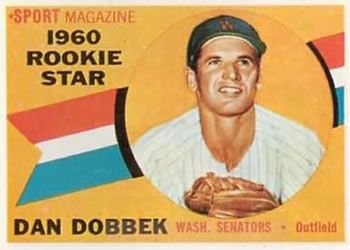 Dan Dobbek 1960 Topps #123 Sports Card