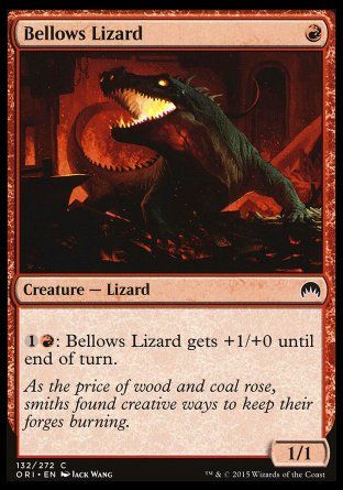 Bellows Lizard (Magic Origins) Trading Card