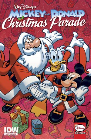Mickey &amp; Donald Christmas Parade #1