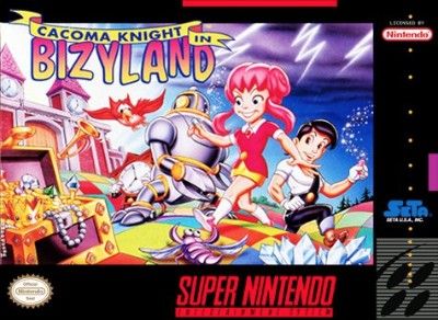 Cacoma Knight in Bizyland Video Game