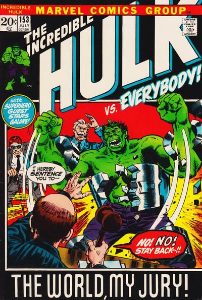Incredible Hulk #153 Comic
