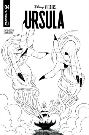 Disney Villains Ursula #4 (Cvr G Inc 1:10 Robert Quinn Line Art Variant)
