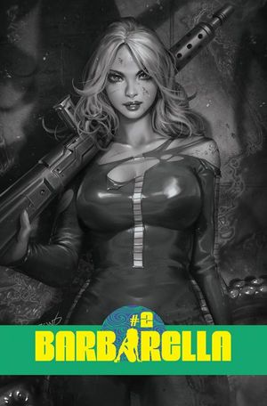 Barbarella #2 (Cover F 10 Copy Cover Chew B&w)