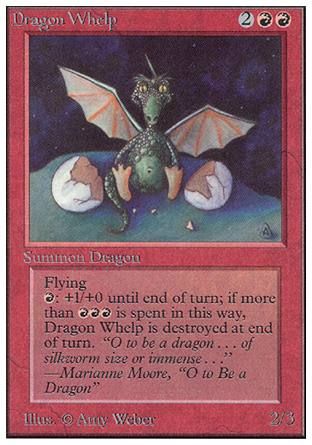 Dragon Whelp (Unlimited) Trading Card