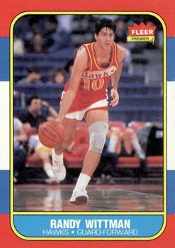 Randy Wittman 1986 Fleer #127 Sports Card