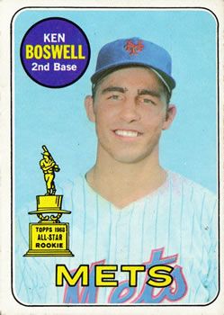 Ken Boswell 1969 Topps #402 Sports Card