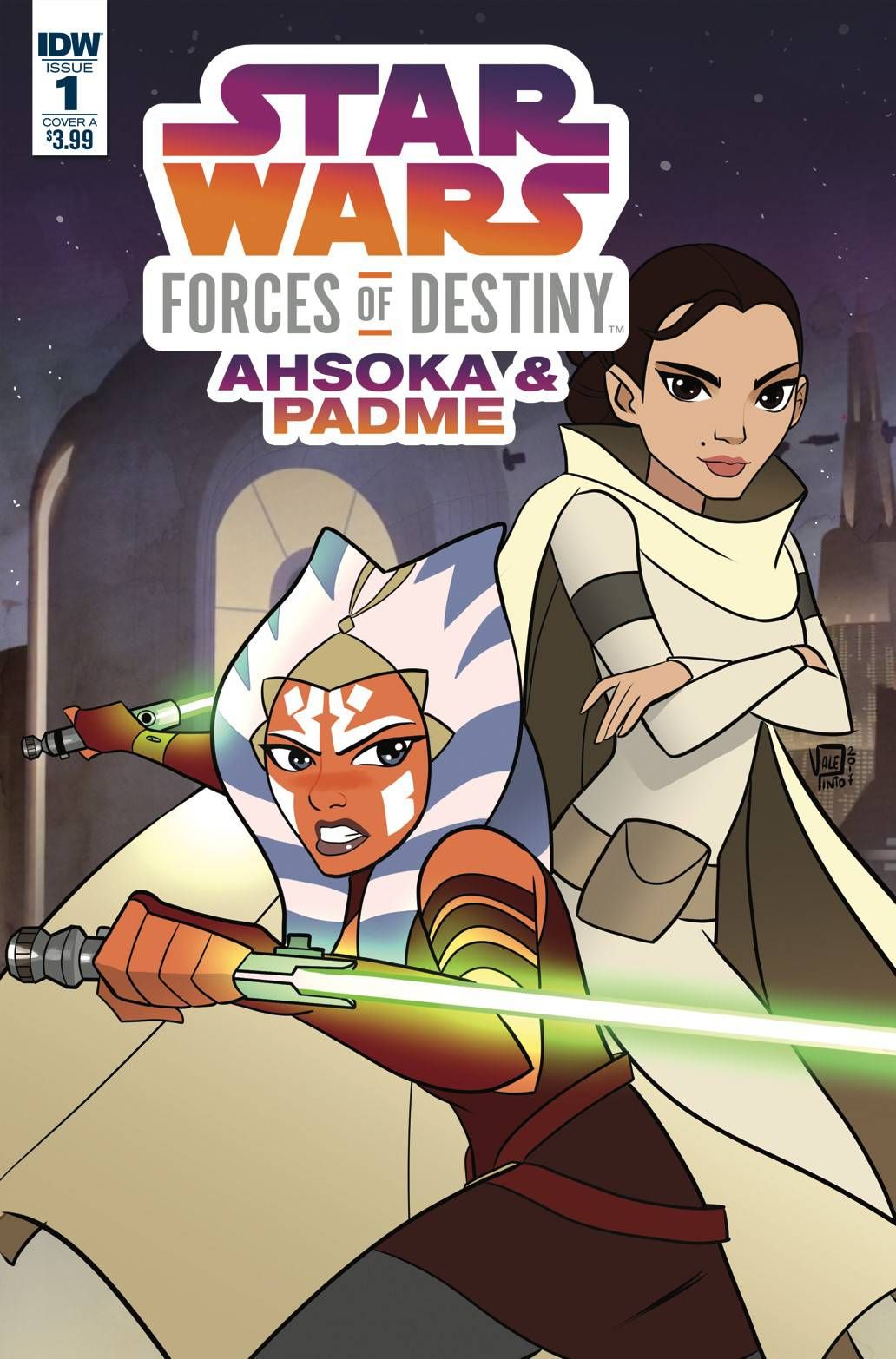 Star Wars Forces of Destiny - Ahsoka & Padme #1 Comic