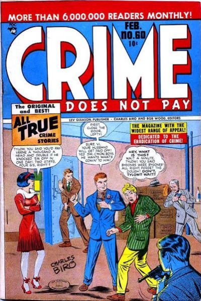 Crime Does Not Pay #60 Comic