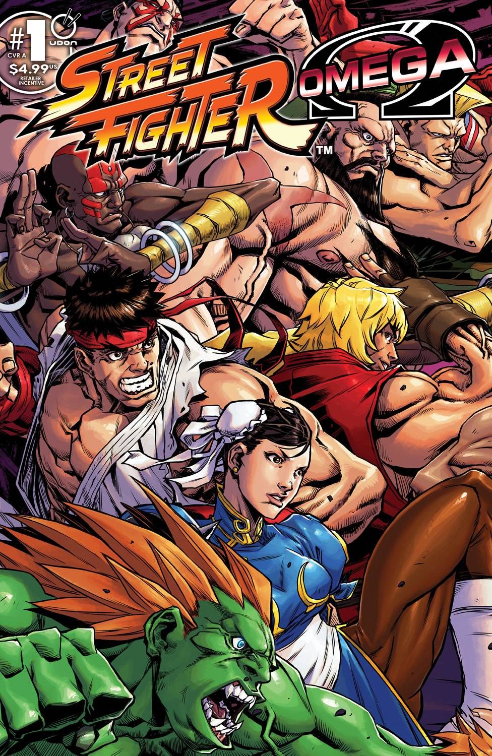 Street Fighter Omega #1 Comic