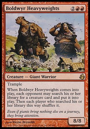 Boldwyr Heavyweights (Morningtide) Trading Card