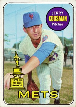 Jerry Koosman 1969 Topps #90 Sports Card