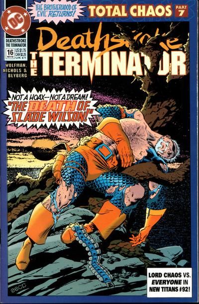Deathstroke, The Terminator #16 Comic
