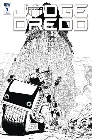Judge Dredd: Under Siege #1 (10 Copy Cover)