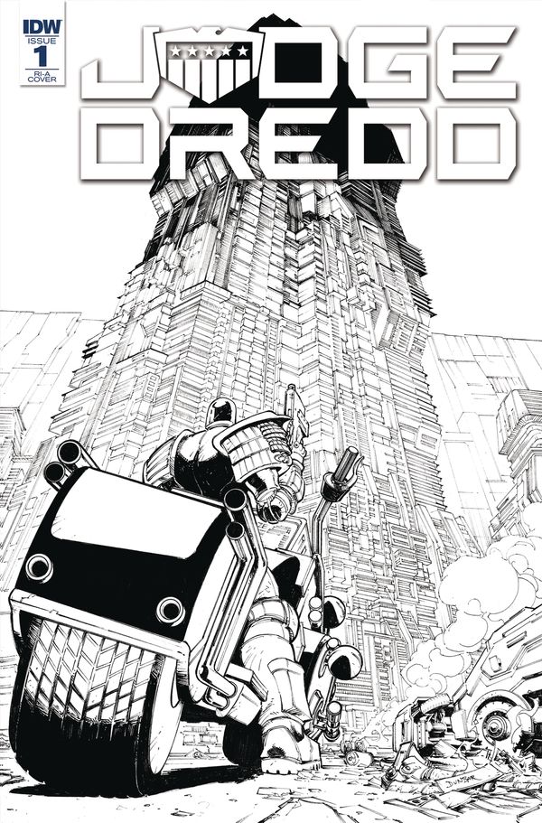 Judge Dredd: Under Siege #1 (10 Copy Cover)