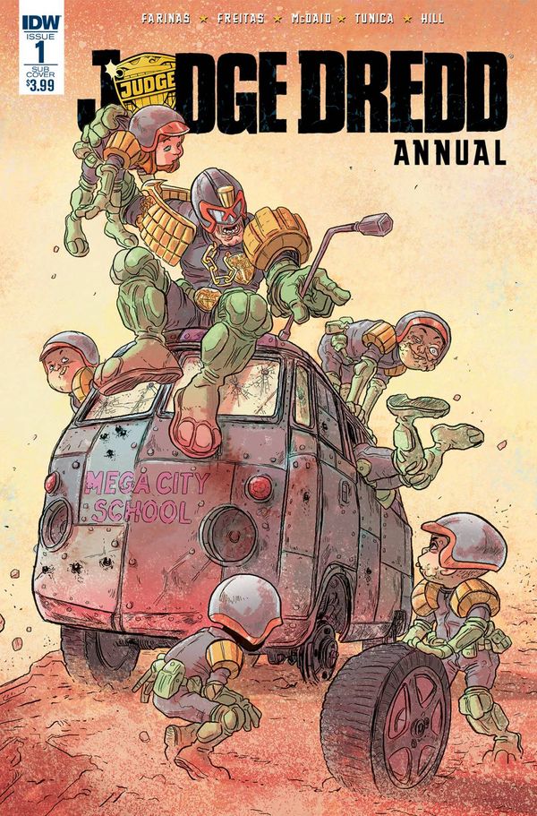 Judge Dredd Annual #1 (Subscription Variant)
