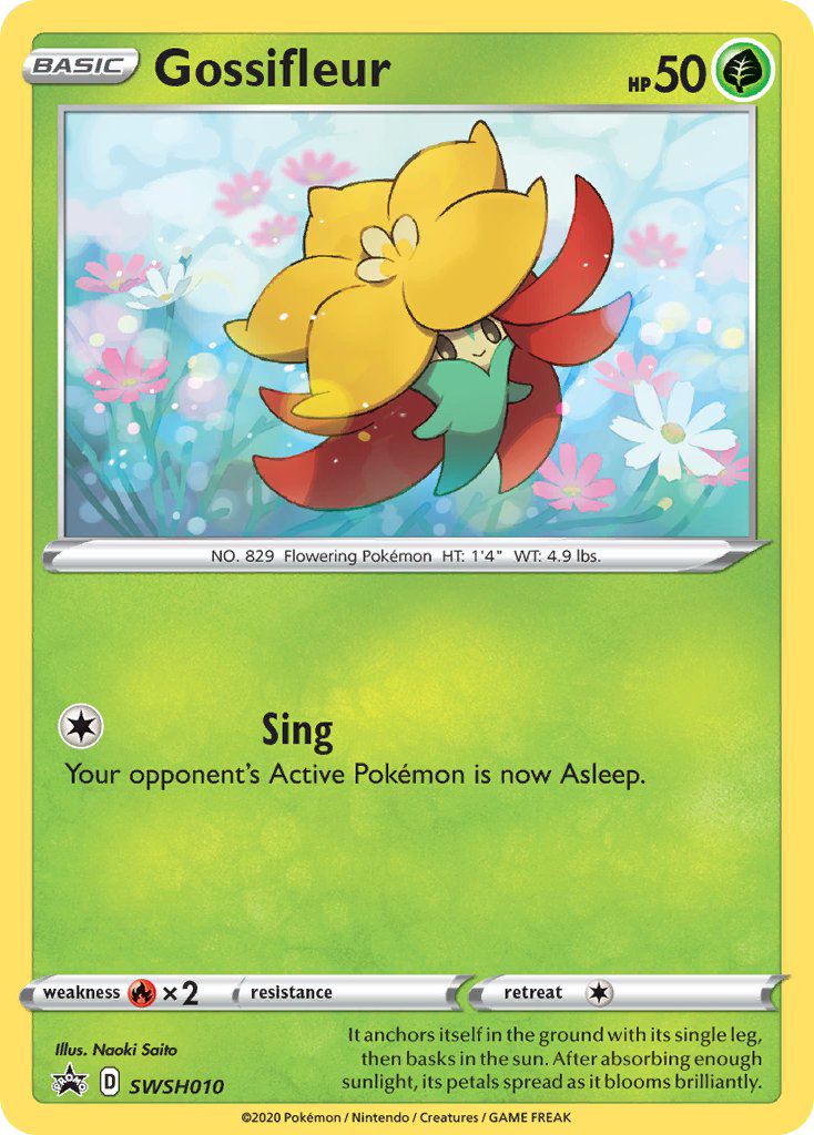 Gossifleur (SWSH010) - SWSH Black Star Promos Pokémon Card