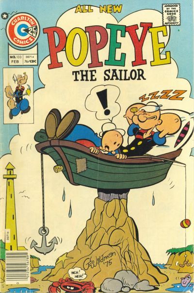 Popeye #133 Comic