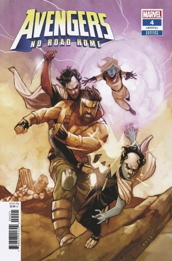 Avengers: No Road Home #4 (Djurdjevic Connecting Variant)