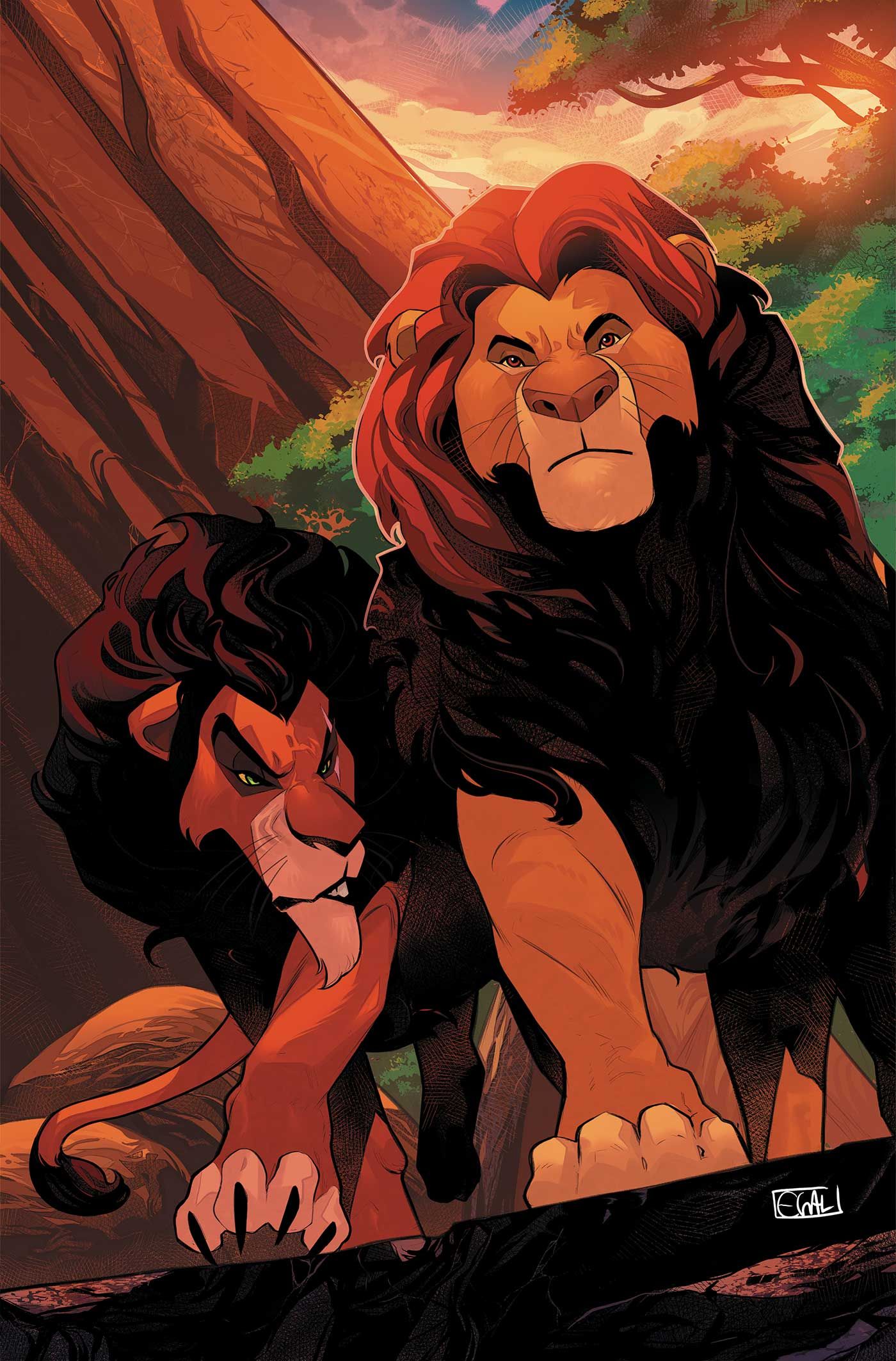 Lion King #3 (Cvr H Inc 1:15 Edwin Galmon Virgin Variant) Comic