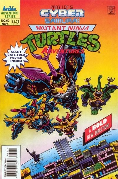 Teenage Mutant Ninja Turtles Adventures #62 Comic