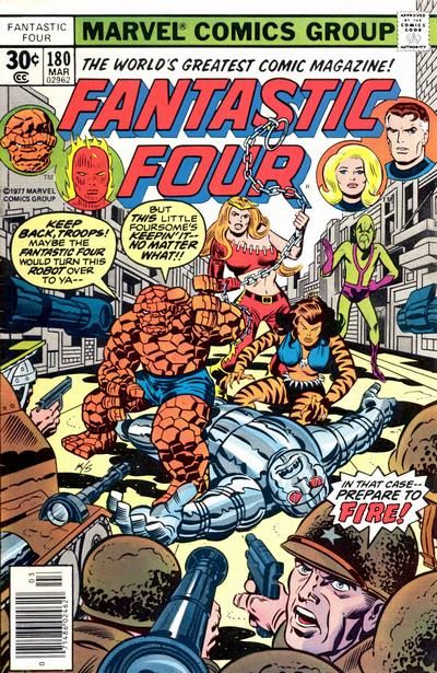 Fantastic Four #180 Comic