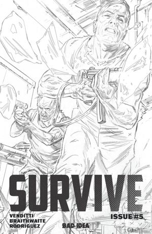 Survive #5 (Cvr C Inc 1:20 Doug Braithwaite Pencils Variant)