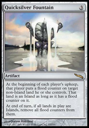 Quicksilver Fountain (Mirrodin) Trading Card