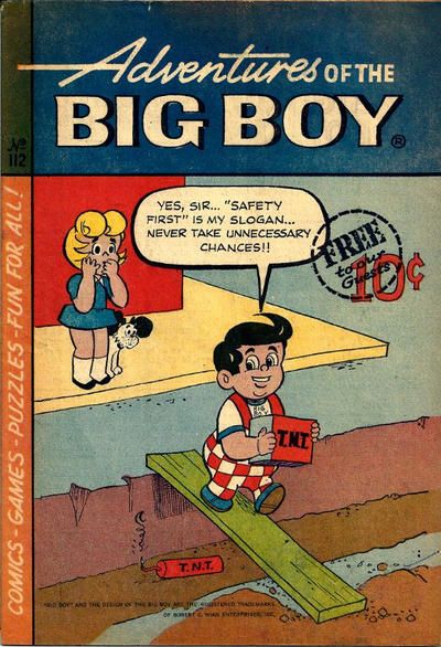 Adventures of Big Boy #112 [West] Comic