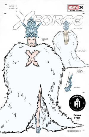 X-force #20 (Dauterman Emma Frost Design Variant)