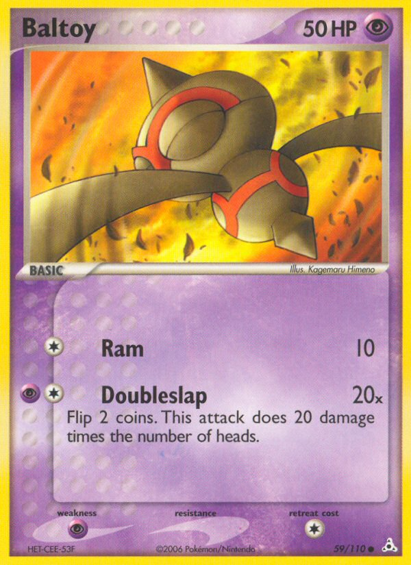 Baltoy (59/110) - Holon Phantoms Pokémon Card