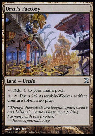 Urza's Factory (Time Spiral) Trading Card