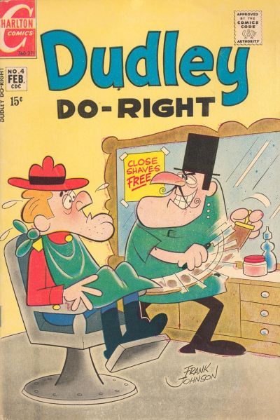 Dudley Do-Right #4 Comic